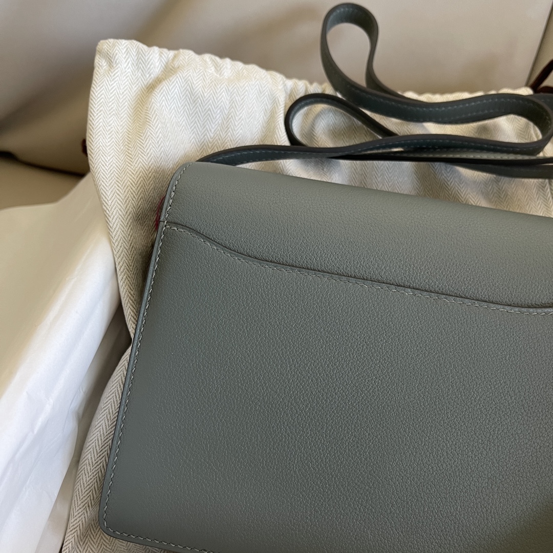 에르메스 룰리스18 아몬드그린 은장 에버컬러